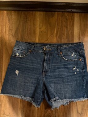 American Eagle Highest Rise Jegging Jean Shorts  Size 12”